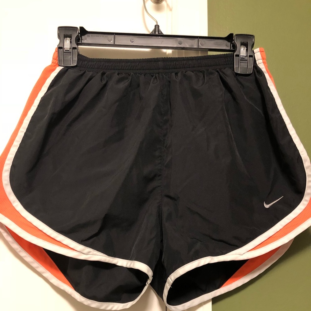 Great condition Nike running shorts black and neon